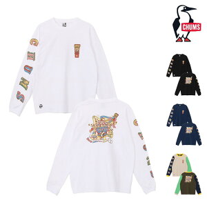 �`�����X CHUMS CH01-2729 �T�[�J�X �����O�X���[�u T�V���c CIRCUS L/S T-SHIRT �����Y �j�� T�V���c �g�b�v�X ���� ����T �J�b�g�\�[ �A�E�g�h�A �L�����v �o�R �g���b�L���O ���s �t�F�X �J�W���A�� 