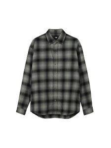 �U�E�m�[�X�E�t�F�C�X THE NORTH FACE NR62630 �����O�X���[�u �t�����l�� �I���u�� �`�F�b�N �V���c L/S FLANNEL OMBRE CHECK SHIRT �����Y �j�� �V���c �g�b�v�X ���� �A�E�g�h�A �o�R ���s �ʊw ���i�g�� 
