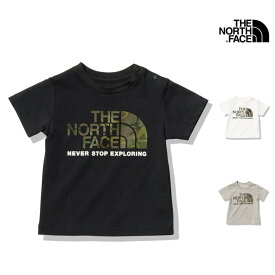 セール SALE ノースフェイス THE NORTH FACE ベビー ショートスリーブ カモ ロゴ ティー BABY S/S CAMO LOGO TEE Tシャツ トップス NTB32359 ベビー