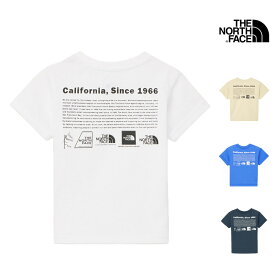 2024 春夏 新作 ノースフェイス THE NORTH FACE ベビー ショートスリーブ ヒストリカル ロゴ ティー BABY S/S HISTORICAL LOGO TEE Tシャツ トップス NTB32356 ベビー