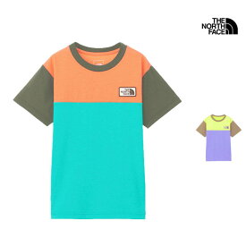 2024 春夏 新作 ノースフェイス THE NORTH FACE キッズ ショートスリーブ TNF グランド ティー KIDS S/S TNF GRAND TEE Tシャツ トップス NTJ32338 キッズ