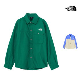セール ザ・ノース・フェイス THE NORTH FACE キッズ ロングスリーブ ヌプシ シャツ KIDS L/S NUPTSE SHIRT シャツ ジャケット NRJ62322 キッズ