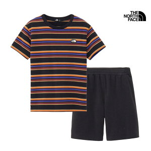 Z[ SALE UEm[XEtFCX THE NORTH FACE LbY V[gX[u {[_[ eg eB[ & V[g KIDS S/S BORDER TENT TEE & SHORT TVc pc NTJ32436 LbY