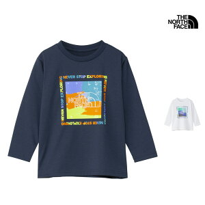 25-26 H~ V UEm[XEtFCX THE NORTH FACE LbY gh[ OX[u C[GX Qbgebh OtBbN eB[ KIDS TODDLER L/S ES GETMOTED GRAPHIC TEE TVc gbvX NTT82570 Lb