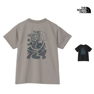 【P5倍 11月1日まで】 25-26 秋冬 新作 ザ・ノース・フェイス THE NORTH FACE キッズ トドラー ショートスリーブ イーエス クライミング ロゴ ティー KIDS TODDLER S/S ES CLIMBING LOGO TEE Tシャツ トップス NTT