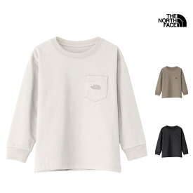 セール SALE ザ・ノース・フェイス THE NORTH FACE キッズ トドラー ロングスリーブ ポケット ロゴ ティー KIDS TODDLER L/S POCKET LOGO TEE Tシャツ トップス NTT82526 キッズ