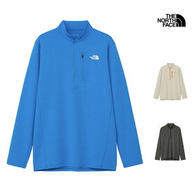 25-26 秋冬 新作 ザ・ノース・フェイス THE NORTH FACE ロングスリーブ キューディー ミッド ジップ アップ L/S QD MID ZIP UP インナー レイヤー NT62515 メンズ