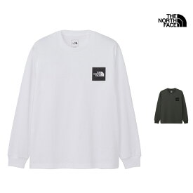 25-26 秋冬 新作 ザ・ノース・フェイス THE NORTH FACE ロングスリーブ スクエア ロゴ ティー L/S SQUARE LOGO TEE Tシャツ トップス NT82534 メンズ