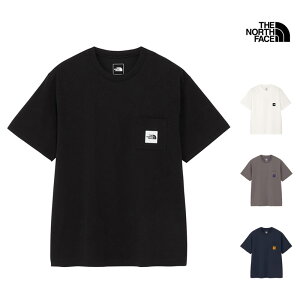 25-26 H~ V UEm[XEtFCX THE NORTH FACE V[gX[u XNGA S |Pbg eB[ S/S SQUARE LOGO POCKET TEE TVc gbvX NT82541 Y