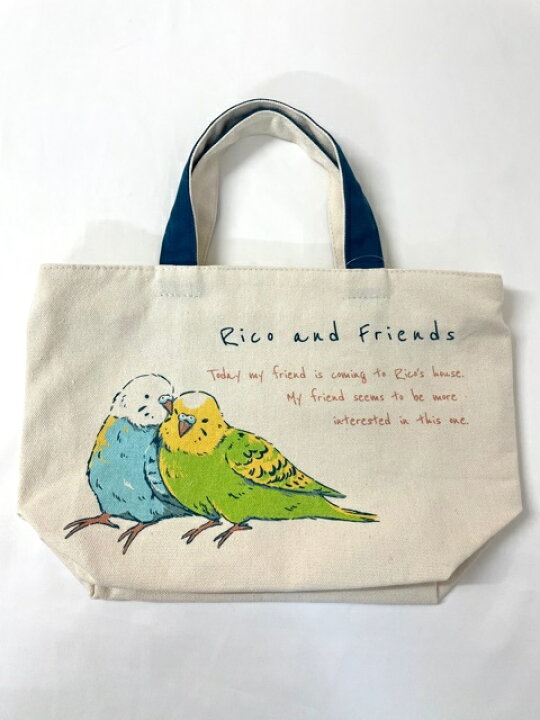 楽天市場】インコ セキセイインコ ミニトートバッグトートバッグ  