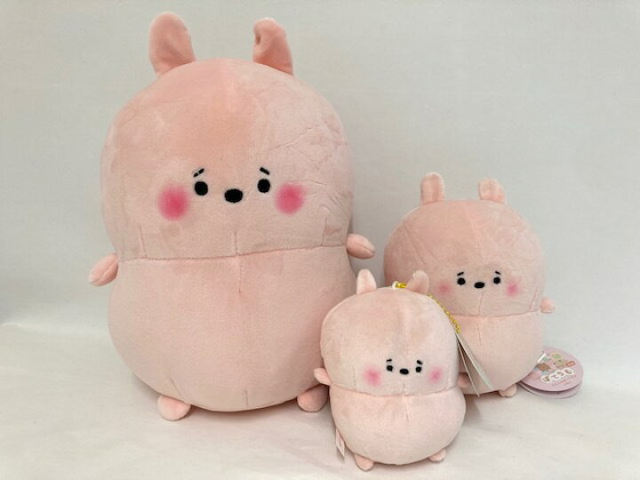 楽天市場】ぽてちむ もちふわ ぬいぐるみ 3サイズセットうさぎ ウサギ 