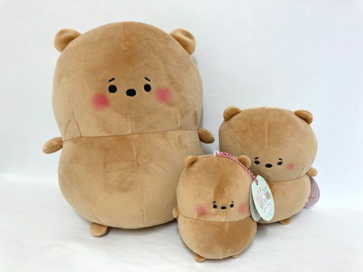 楽天市場】ぽてちむ もちふわ ぬいぐるみ 3サイズセットくま クマ 熊 