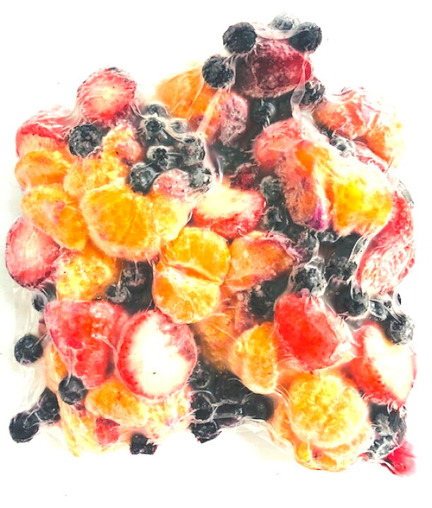 楽天市場】国産冷凍フルーツミックス（和歌山、徳島産など）1050ｇ/袋【消費税込み】国産 完熟フルーツ をミックスしています。 :  NORUCAマーケット