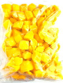 【KIMONO FRUITS】冷凍マンゴー（タイまたはベトナム産）10kg（1000g×10）【消費税込み】完熟マンゴー をダイスカットしています。