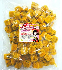 【KIMONO FRUITS】冷凍パッションフルーツ　500g　パッションフルーツ果汁　キューブ（ベトナム産）　安心の国内リパック品