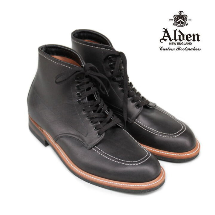 楽天市場】オールデン ALDEN INDY BOOT BLACK インディブーツ 401  