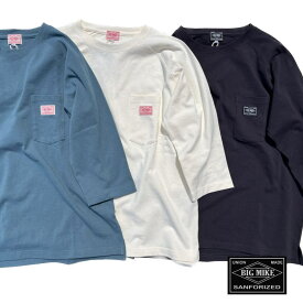 10oz Sunglasses Pocket Q/S Tee BIG MIKE　10オンス　サングラスポケットクォータースリーブ　Tシャツ　ビッグマイク V.WHITE SUMI F.GREEN ホワイト　スミ　グリーン 102518740