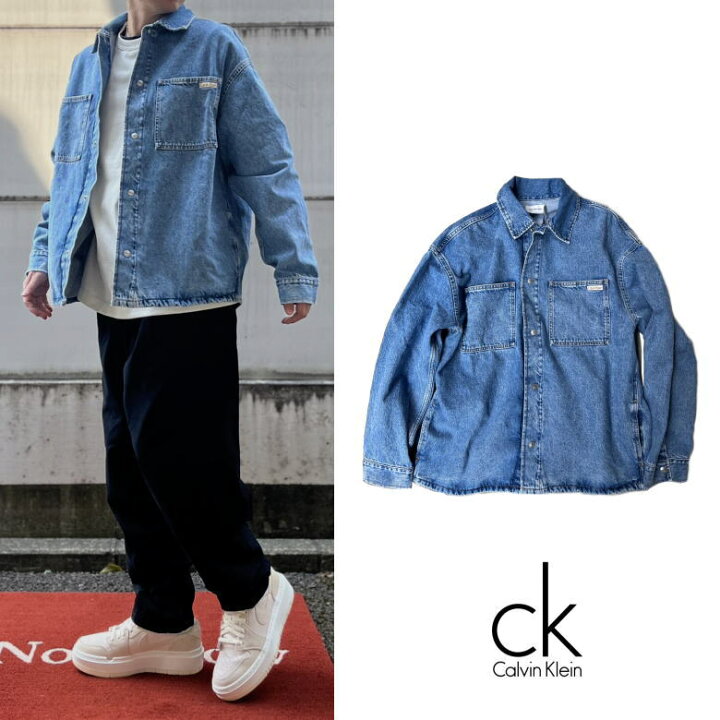楽天市場】CK Calvin Klein Jeans カルバンクライン デニムシャツ 