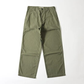 FOB FACTORY（FOBファクトリー）F0540 BAKER PANTS type2 ベイカーパンツ タイプ2 ＃14 OLIVE オリーブ