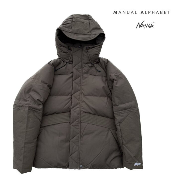 楽天市場】ナンガ NANGA x マニュアルアルファベット MANUAL ALPHABET 