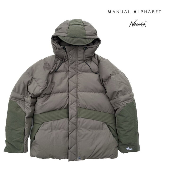 楽天市場】ナンガ NANGA x マニュアルアルファベット MANUAL ALPHABET 