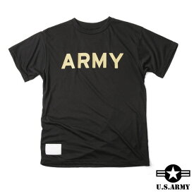 US ARMY Military デッドストック トレーニングTEE Tシャツ 新品 本物 実物 アメリカ軍 米軍　アーミー BLACK ブラック