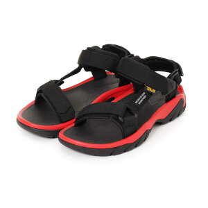 NANGA×TEVA TERRA FI FIVE / �i���K×�e�o �e�� �t�@�C �t�@�C�u �X�|�[�c�T���_�� �R���{���f�� BLACK ×RED �u���b�N×���b�h �A�E�g�h�A�@�L�����v�@�C�@��@�R�̃��W���[�Ɂ�