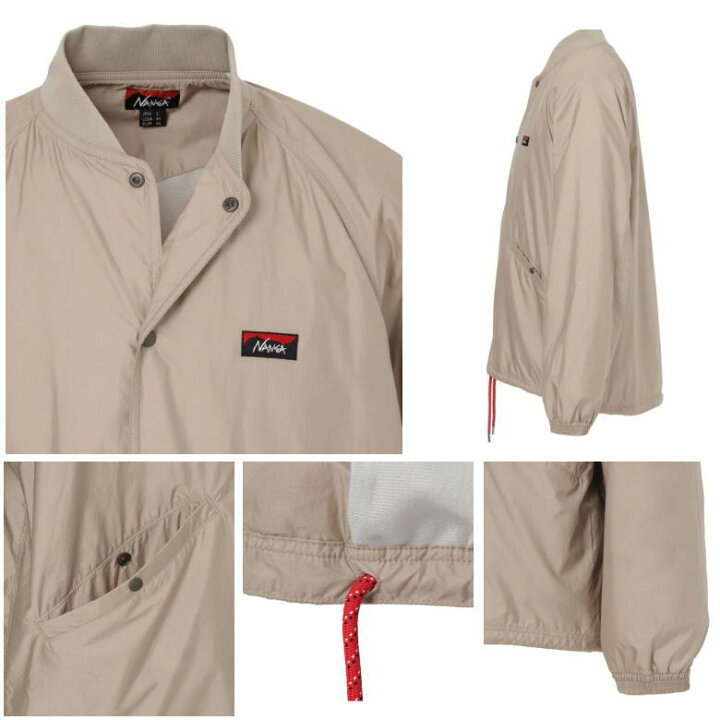 楽天市場】RIB COLLAR COACH JACKET / リブカラーコーチジャケット  