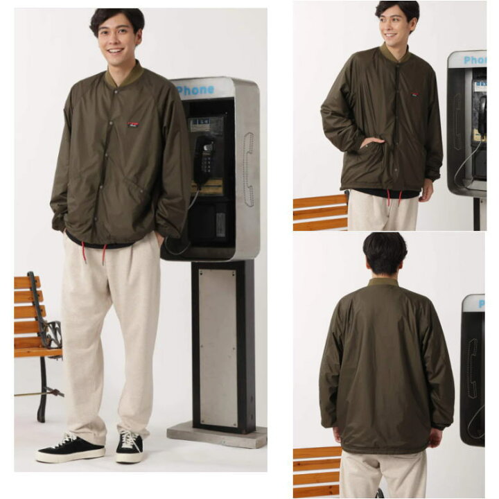 楽天市場】RIB COLLAR COACH JACKET / リブカラーコーチジャケット 