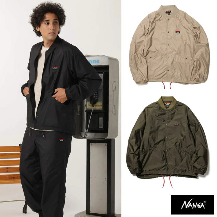 楽天市場】RIB COLLAR COACH JACKET / リブカラーコーチジャケット  