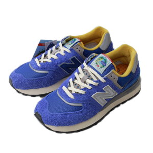 Bodega (ボデガ)×new balance(ニューバランス)コラボ 574 レガシー U574LGD1 スニーカー コラボモデル ブルー×イエロー BLUE YELLOW 箱なし アメリカ買付品