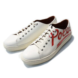 Polo Ralph Lauren ポロラルフローレン スニーカー レザースニーカー WHITE JERMAIN