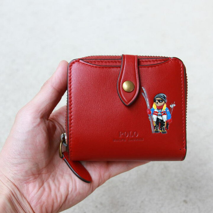 楽天市場】Polo Ralph Lauren POLO BEAR COMPACT WALLET ポロベア 