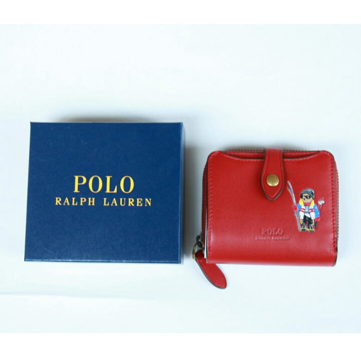 楽天市場】Polo Ralph Lauren POLO BEAR COMPACT WALLET ポロベア 