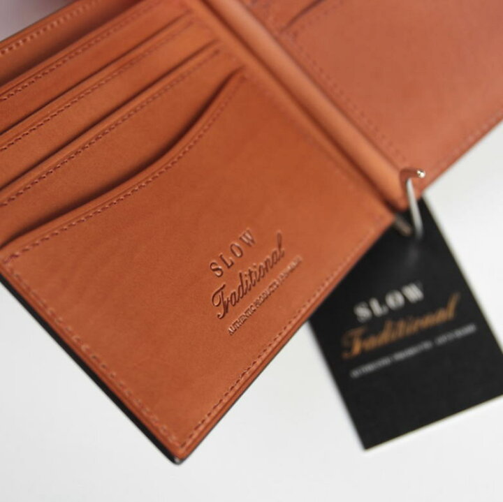 楽天市場】SLOW スロー Cordoban Money Clip コードバン 