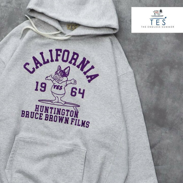 楽天市場】TES HUNTINGTON COLLEGE SWEAT PARKA / スウェットパーカー 