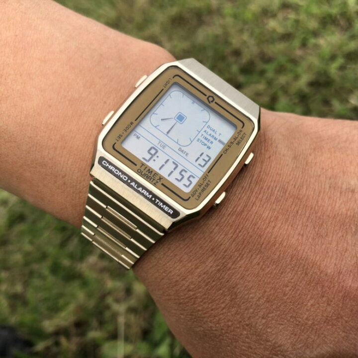 楽天市場】TIMEX タイメックス 復刻デジタルLCA TW2U72500 Q TIMEX 