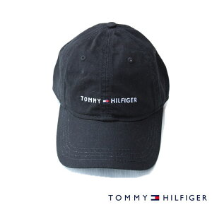 TOMMY HILFIGER ig~[qtBK[) RbgLbv x[X{[Lbv YEfB[X CAP Xq AJti@BLACK ubN