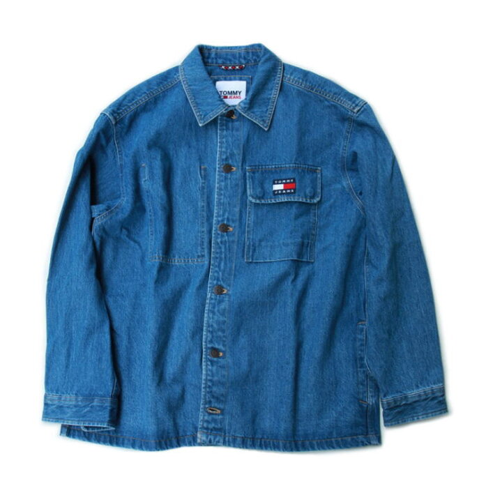 楽天市場】TOMMY JEANS トミージーンズ デニムジャケット シャツ感覚で 