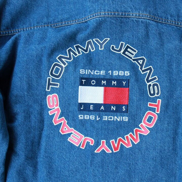 楽天市場】TOMMY JEANS トミージーンズ デニムジャケット シャツ感覚で 