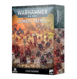 【コンバットパトロール：ケイオス・ディーモン】 新品 ミニチュア プラモデル ウォーハンマー WARHAMMER ボードゲーム おもちゃ 玩具 プレゼント COMBAT PATROL: CHAOS DEAMONS デーモン