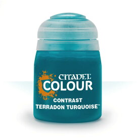 【テラドン・ターコイズ】新品 CITADE COLOUR プラモデル 塗装 塗料 水性 ミニチュア 工作 モデリング ボードゲーム シタデル カラー CONTRAST: TERRADON TURQUOISE
