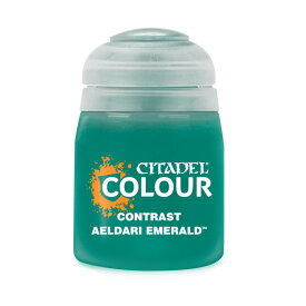 【アエリダリ・エメラルド】新品 CITADE COLOUR プラモデル 塗装 塗料 水性 ミニチュア 工作 モデリング ボードゲーム シタデル カラー CONTRAST: AELDARI EMERALD