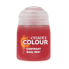 【バアル・レッド】新品 CITADE COLOUR プラモデル 塗装 塗料 水性 ミニチュア 工作 モデリング ボードゲーム シタデル カラー CONTRAST: BAAL RED
