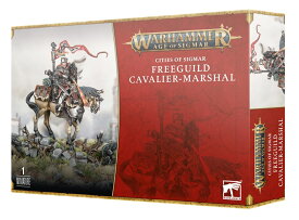 【シティ・オヴ・シグマー：フリーギルド・キャヴァリア・マーシャル】 C/O/S: FREEGUILD CAVALIER MARSHAL新品 ミニチュア プラモデル ウォーハンマー WARHAMMER ボードゲーム おもちゃ 玩具 プレゼント