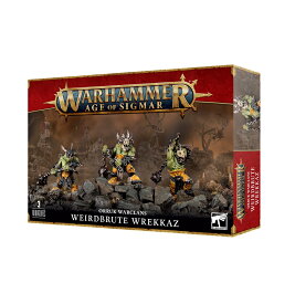 【オールク・ウォークラン：ウィアードブルート・レッカ】 ORRUK WARCLANS: WEIRDBRUTE WREKKAZ新品 ミニチュア プラモデル ウォーハンマー WARHAMMER ボードゲーム おもちゃ 玩具 プレゼント