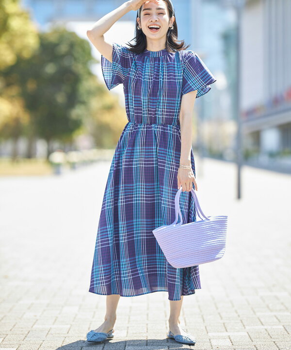 楽天市場 4月19日 午前10 00 新発売先染めマドラスチェックワンピース春 春夏 夏レディース ワンピース ロング マドラスチェック デート お出かけ 大人 ノスタルジア Nostalgia Nostalgia