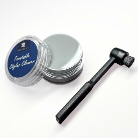 スタイラスクリーナー レコード針クリーナー カーボンブラシ＆ポリウレタンゲル 2種類セット【NOSTALSIC(ノスタルジック)】★レビュー特典あり★