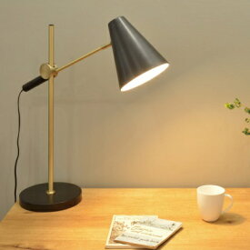 BROOKLIGHT テーブルランプ ライト スチール アイアン シェード ブラック 北欧デザインのランプ