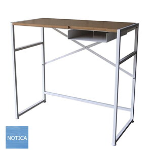 abode XS-Desk ワークデスク 75 アイアン スチールレッグ コンパクトサイズ ナチュラルカラー ホワイトレッグ 北欧テイスト シンプルスタイル デザイナーズ PCデスク パソコンデスク勉強机 学習